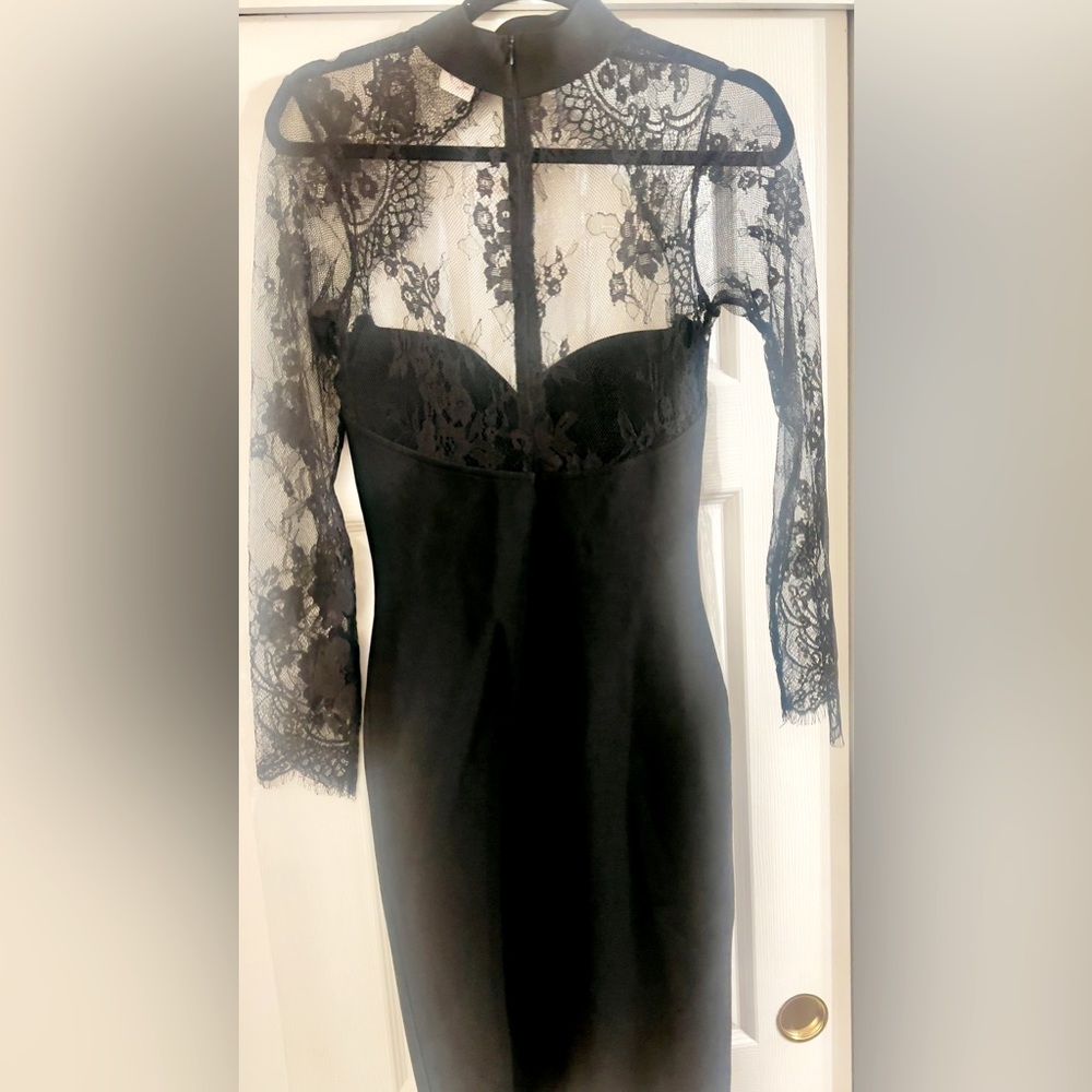 Immacul8 Black Tube Dress with size XL